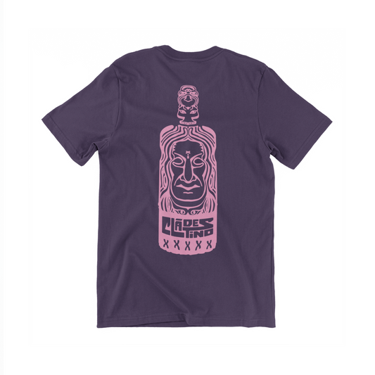 T-shirt Bottle Purple