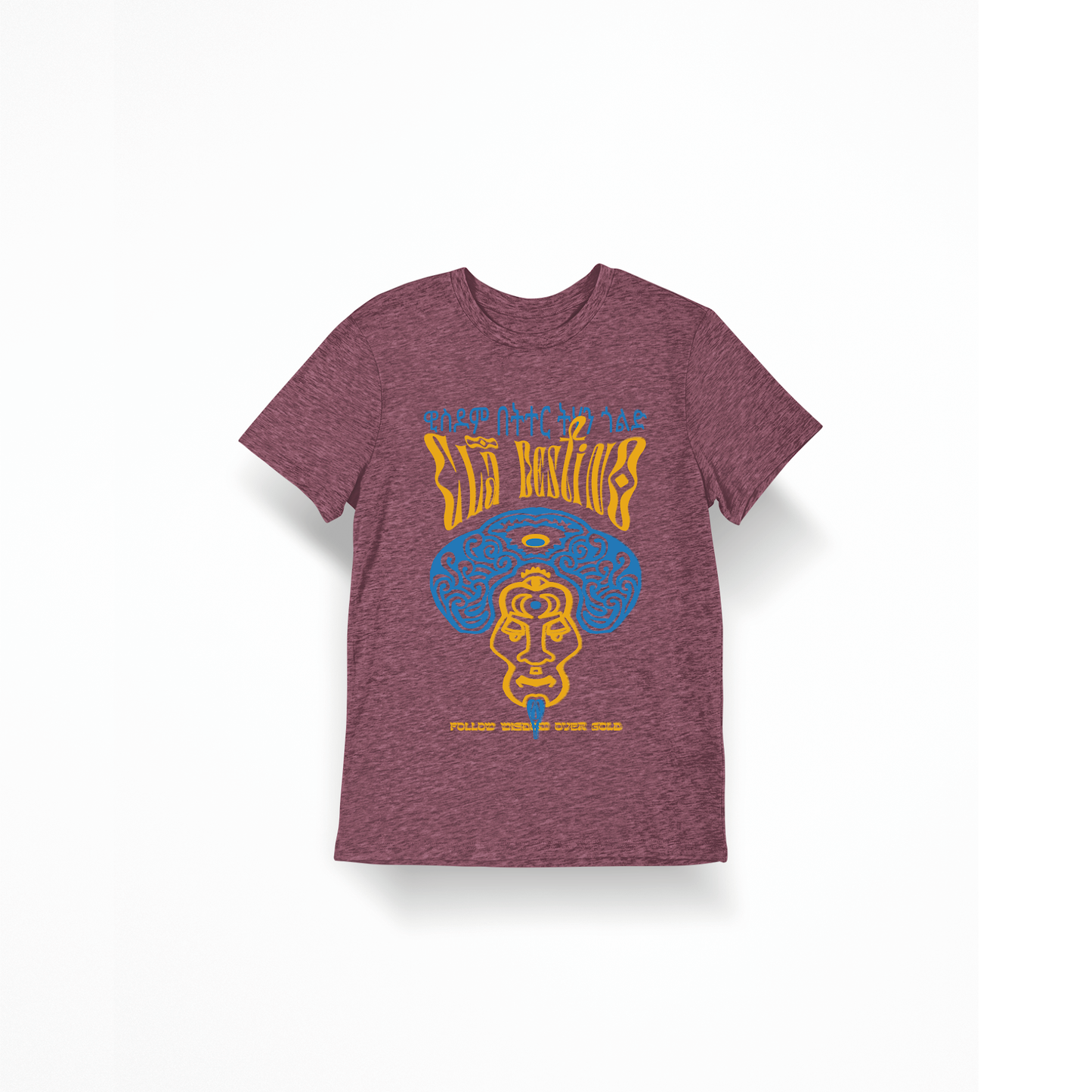 T-shirt Solomon Magic Bordeaux matizado