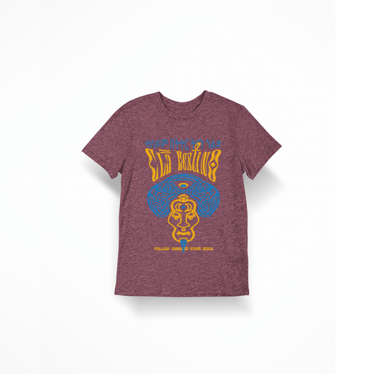 T-shirt Solomon Magic Bordeaux matizado