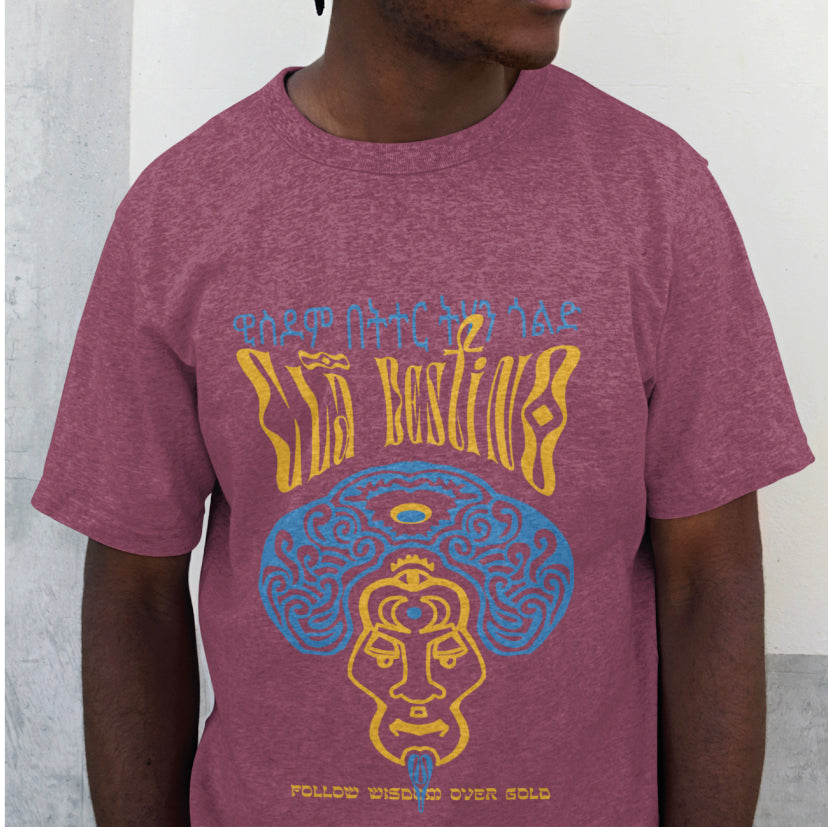 T-shirt Solomon Magic Bordeaux matizado